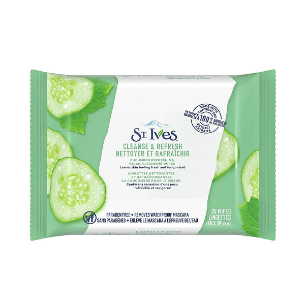 استيفز مناديل منظفة للوجه ومرطبة بالصبار