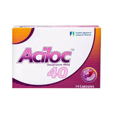 Aciloc 40 mg 14 capsules