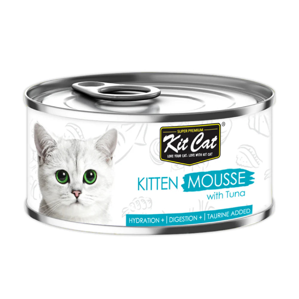 كت كات مهروس للقطط صغيرة مع التونا 80 جم |  صيدلية.كوم.
