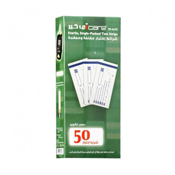 أي كير شرائط قياس السكر في الدم |  صيدلية.كوم.