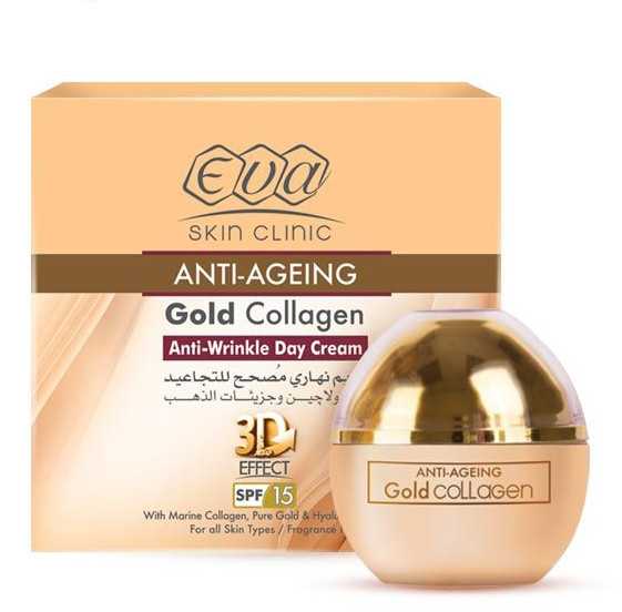 ايفا جولد كولاجين كريم النهار مضاد للتجاعيد 50 مل.