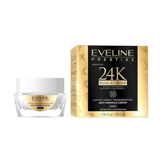 ايفلين برستيج كريم ليلي 24K سنايل اند كافيار