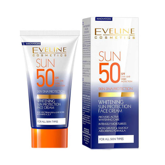 صن كير كريم تفتيح وواقي شمس SPF50 