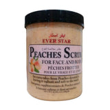 Ever Star Peach Body Scrub White 500gm