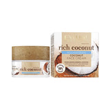 Eveline Rich Coconut Face Cream Multi-Moisturizing 50 ml