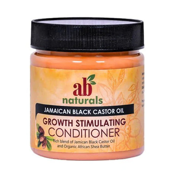 ايه بي ناتشورالز بلسم محفز لنمو الشعر بزيت الخروع الاسود الجمايكي وزبدة الشيا الافريقية