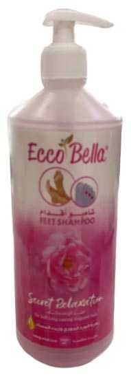 ايكو بيلا شامبو للأقدام زهرة الجوري وزيت المسك 1000مل.