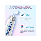 Eroxon StimGel Treatment Gel for Erectile Dysfunction helps with erection within 10 minutes - 4 Single Dose Tubes