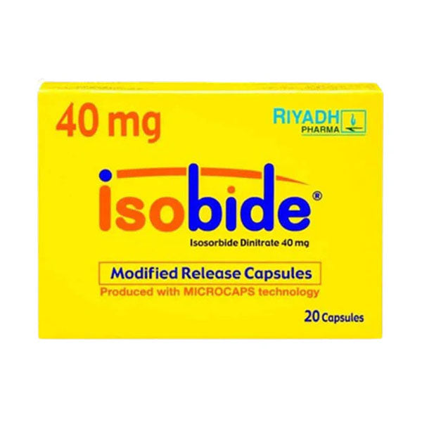 Isobide 40 mg 20 capsules