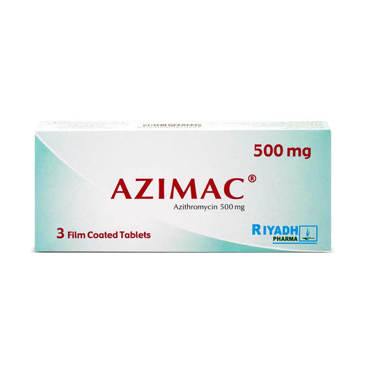 ازيماك 500 مجم 3 قرص