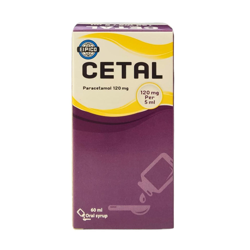 Cetal Syrup 120 mg per 5 ml 60 ml