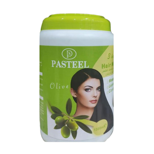 حمام زيت وماسك للشعر بزيت الزيتون من باستيل 1500مل