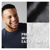 Edbe Hair Color Easy Comb Natural Black