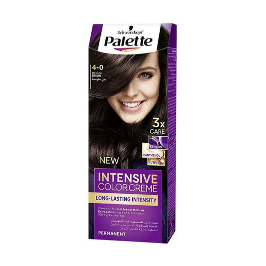 Palette Hair Color Intensive Color Creme 4 Medium Brown