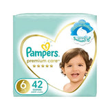 Pampers Premium Care Diapers, Size 6, 13+ Kilo, 42 Diapers