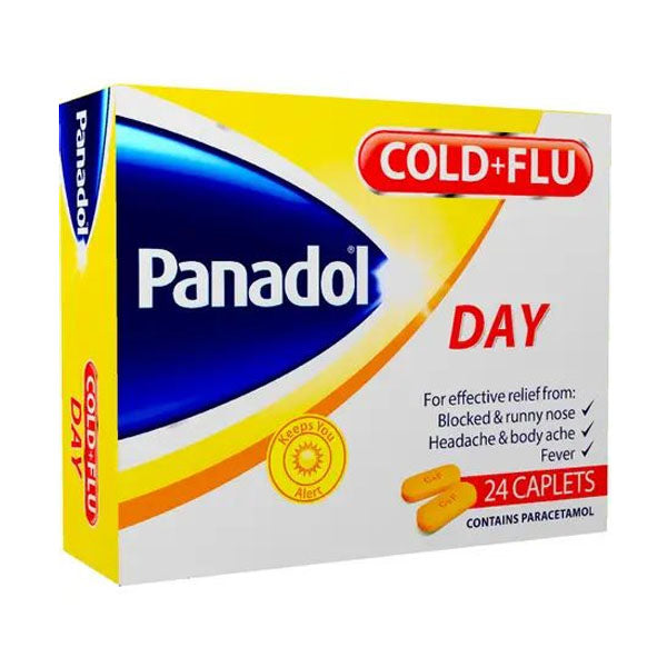 بانادول كولد اند فلو داى 24 قرص.