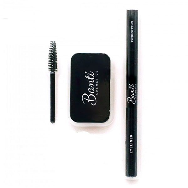 بانتي صابونة الحواجب باللون البني الداكن المائل للأسود 15جرام.