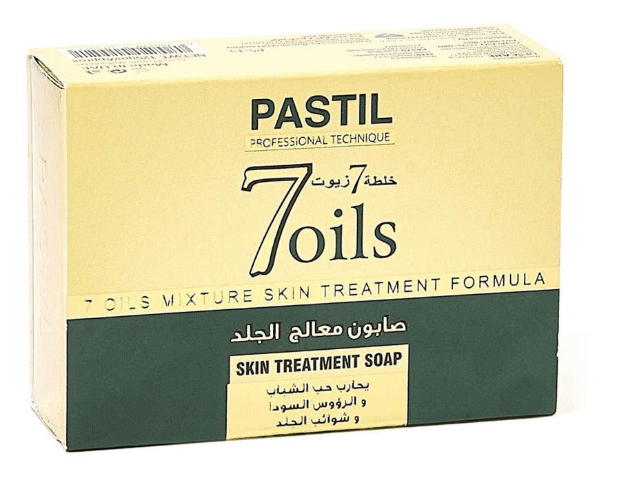 باستيل صابون خلطة 7 زيوت معالج للجلد 125جم - Sidalih.com || صيدلية.كوم
