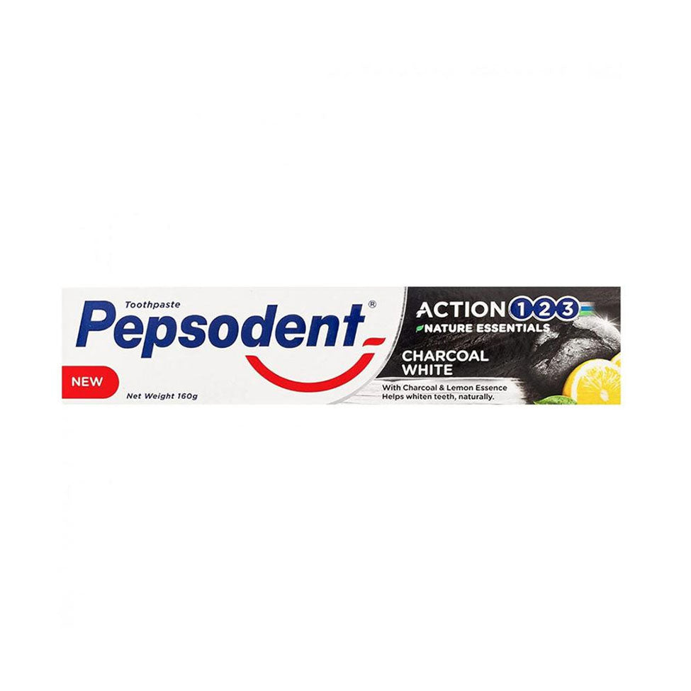 Psodent Action Whitening Toothpaste with Charcoal 160 gm