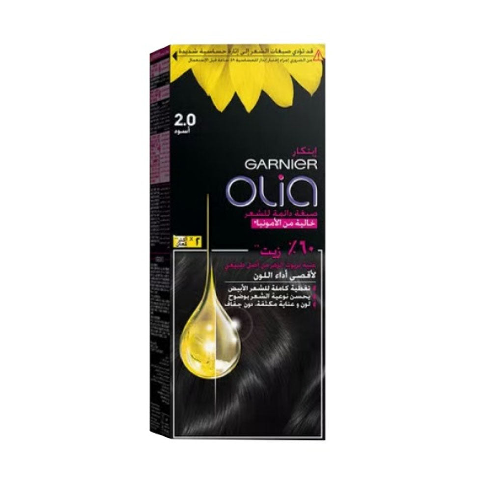 Garnier hair color first black 2.0