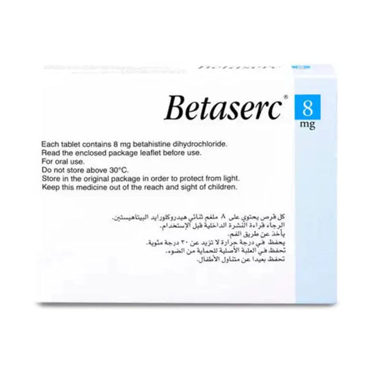 بيتاسيرك 8 مجم 100 قرص.
