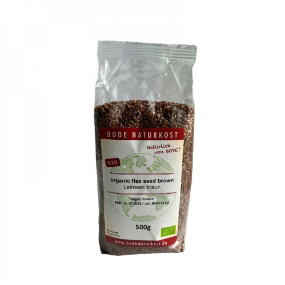 بود ناتشركوست بذور الكتان البنية 