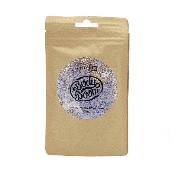 بودي بوم مقشر للجسم قهوة بالفحم - 100 جم.