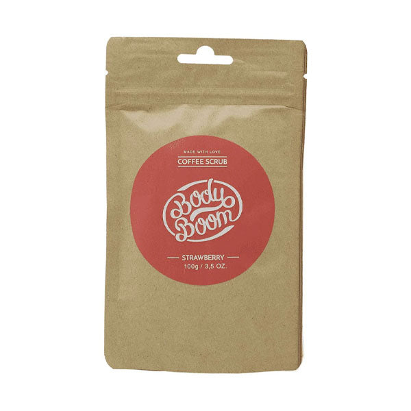 بودي بوم كوفي مقشر للجسم بالفراولة