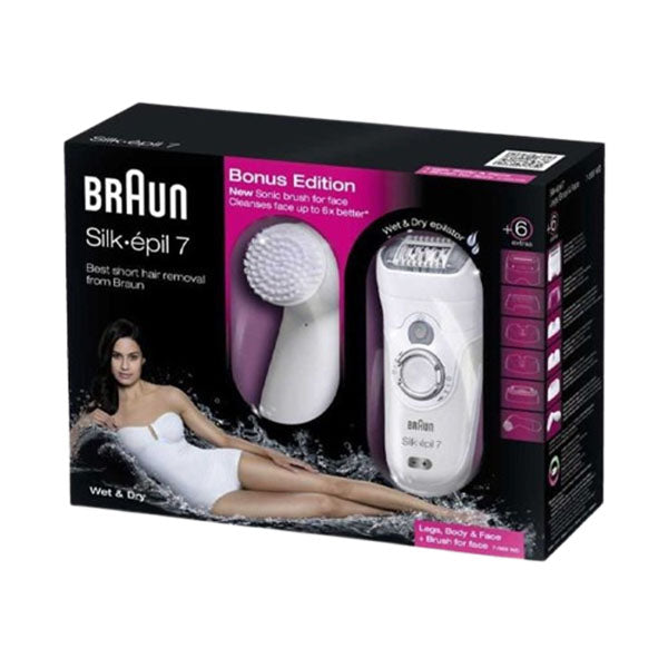براون آلة إزالة الشعر 569-7 مع فرشاة تنظيف الوجه