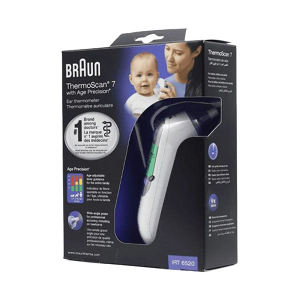 قياس الحراره braun براون ثيرموسكان 7