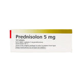 Prednisolone 5 mg Anti-Inflammatory Tablets - 30 Tablets