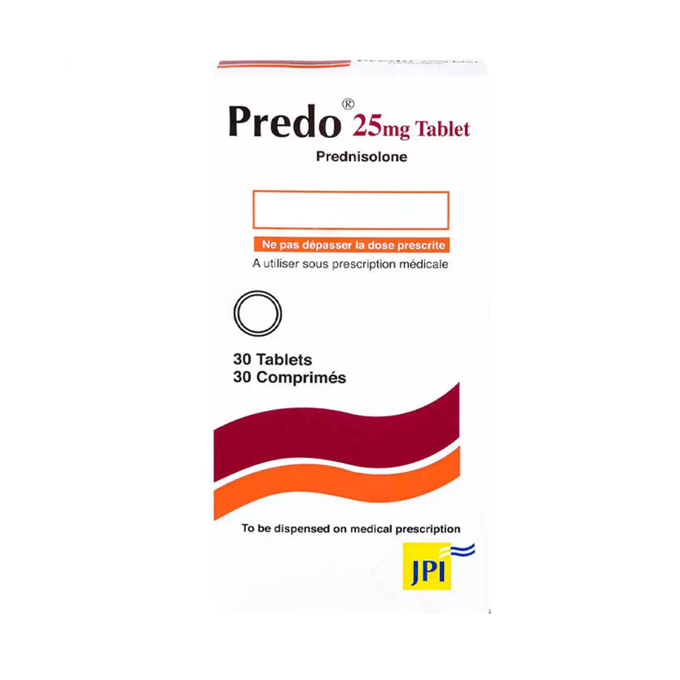 بريدو 25 ملجم 30 قرص