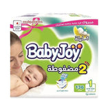 Baby Joy Size (1) Jumbo Box - 136 Diapers