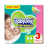 Baby Joy Size (3) Mega Value Pack 84 Diapers