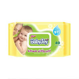 Baby Joy Wet Wipes for Baby Care and Cleansing - 40 Pieces×2