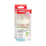 Pigeon Peristaltic Plus wide neck plastic feeding bottle 160 ml