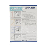 Benishek is a device for measuring diabetes, cholesterol and uric acid