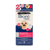 Biore Charcoal Pore Strips Deep Cleansing 9 Strips