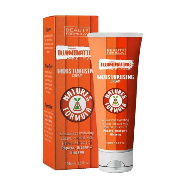 بيوتي فورميلاز كريم مرطب الوجه البابايا وبرتقال 100مل.