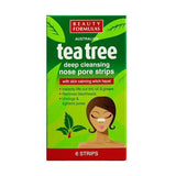 Beauty Formulas Tea Tree Nose Strips - 6 Strips