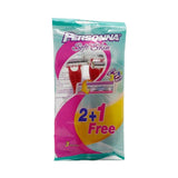 Persona Soft Skin Women's Razors 3 Blades 2 + 1 Free