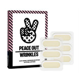 Peace Out to combat wrinkles. Microneedle Hyaluronic Acid Patches with Retinol, Peptides and Vitamin C to Smooth Lines and Wrinkles 6 Patches
