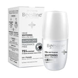 Beesline Deodorant Roll On Whitening Unscented 50ml