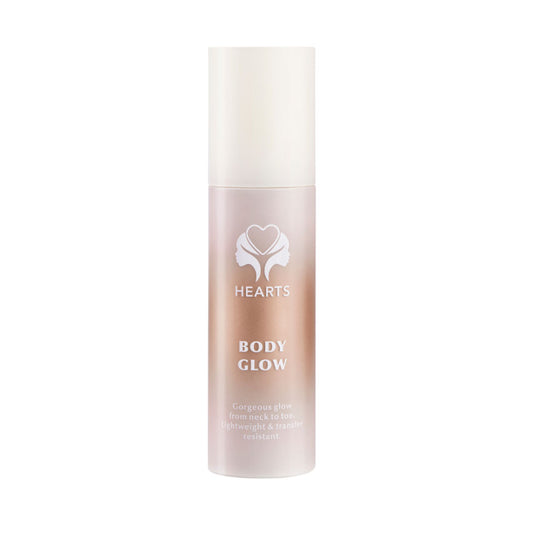 Hearts Liquid Highlighter Body Glow Pearl 002