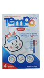 كمادات جل خافضة للحرارة 4 قطع من تيمبو كول