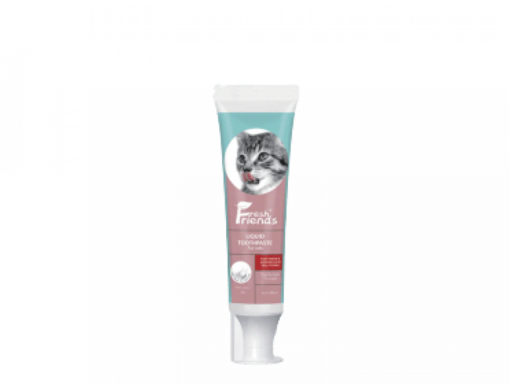 فريش فريندز معجون أسنان للقطط بنكهة الحليب 45 جم |  صيدلية.كوم.