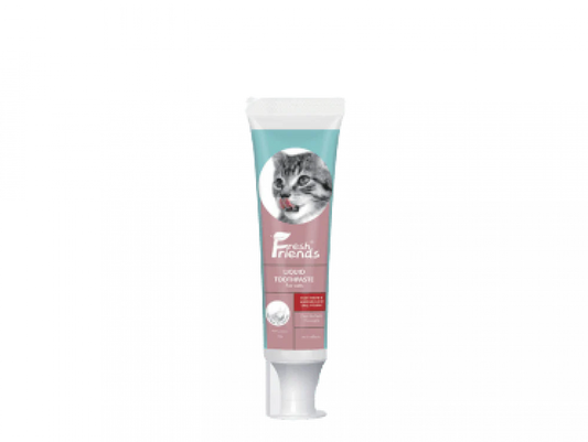 فريش فريندز معجون أسنان للقطط بنكهة الحليب 45 جم |  صيدلية.كوم.