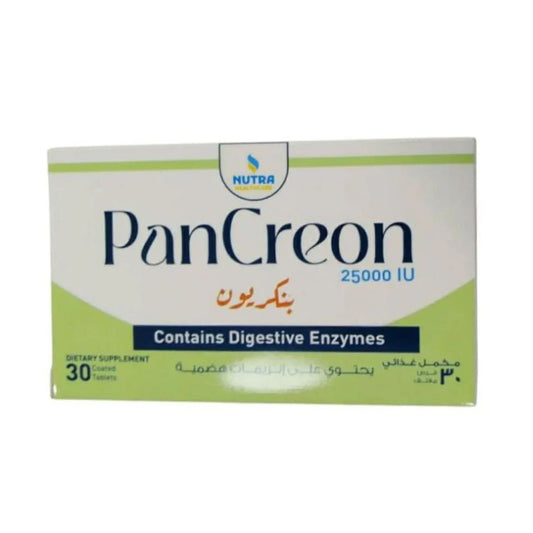 بانكريون 25000 وحدة أقراص 30 قرص