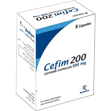 Cefim 200 mg 8 capsules
