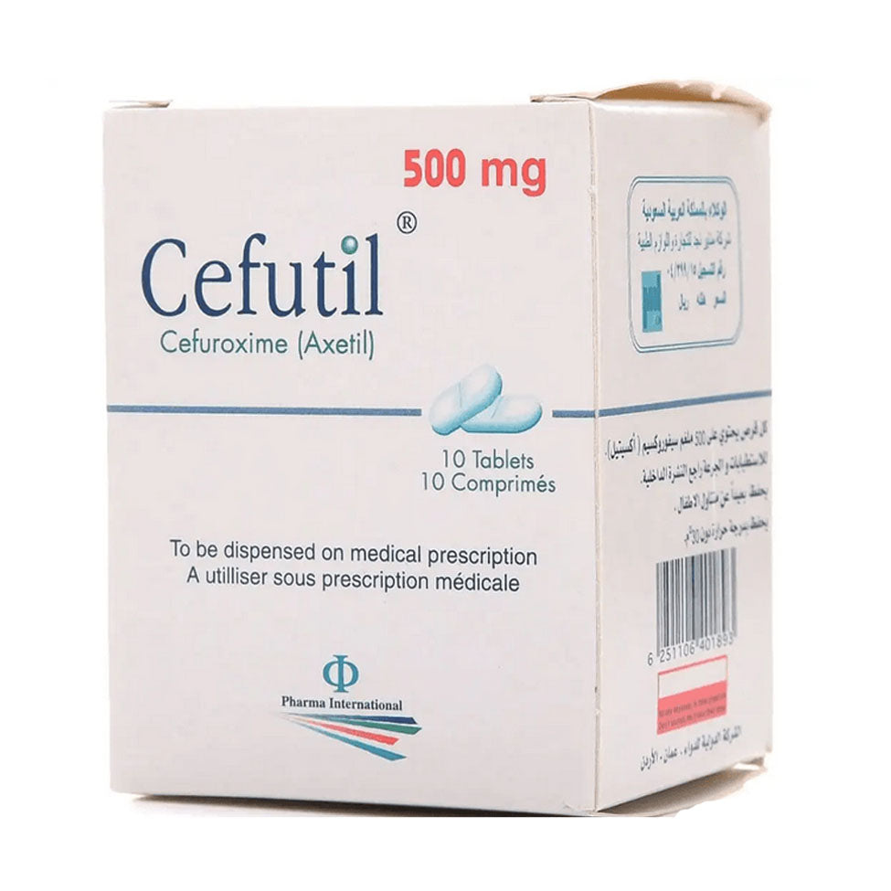 Cefutil 500 mg 10 Tablets